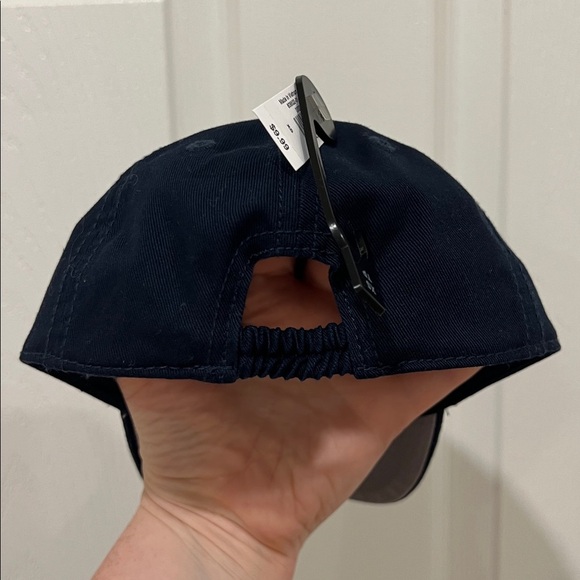 Old Navy Unisex Logo Baseball Cap Infant Baseball Hat Baby Navy Blue - Picture 2 of 4